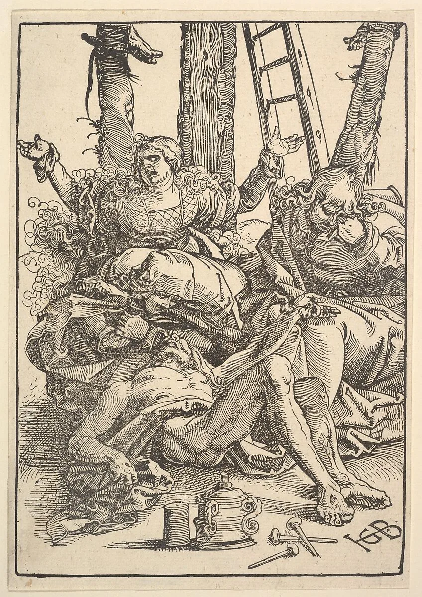 Lamentation for Christ — Hans Baldung (called Hans Baldung Grien)