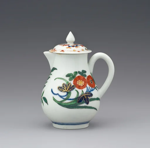 Cream jug with cover (part of a service)
