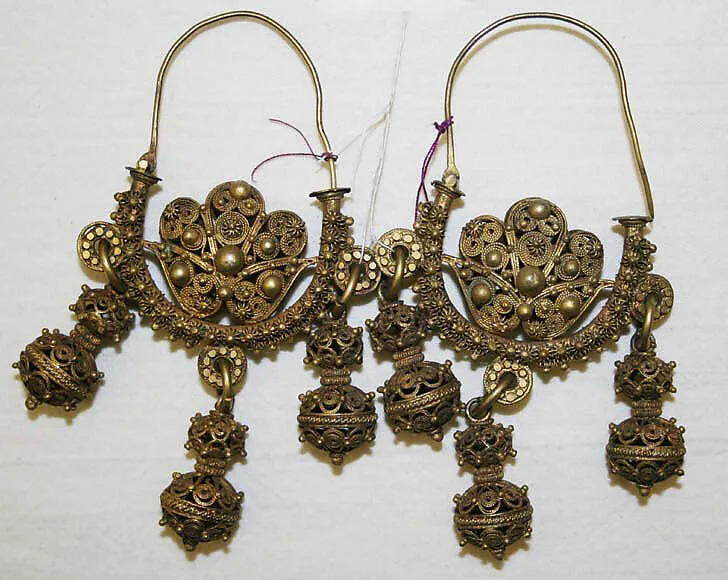 Earrings — Unknown