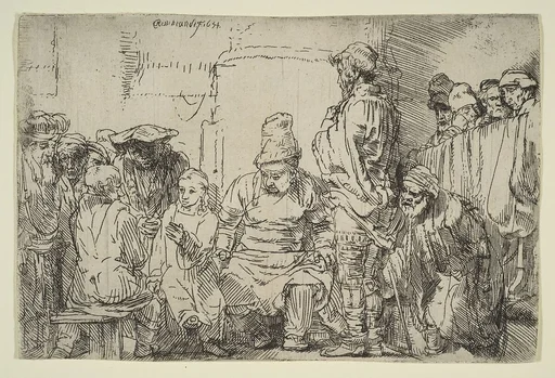 Christ Seated Disputing with the Doctors