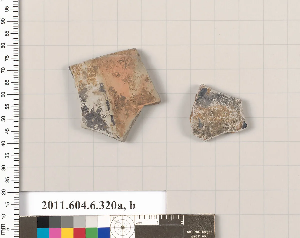 Terracotta fragments of undetermined shapes — Unknown