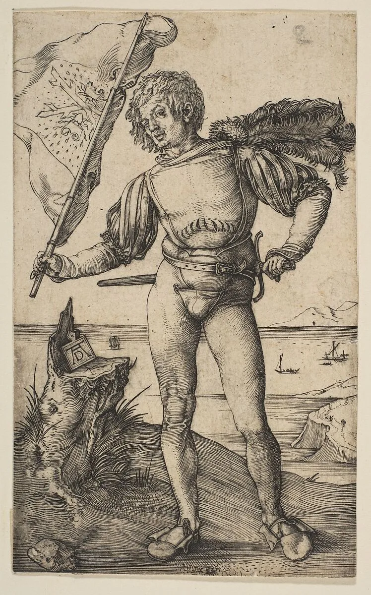 The Standard Bearer — Albrecht Dürer
