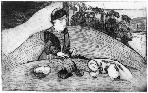 Woman with Figs