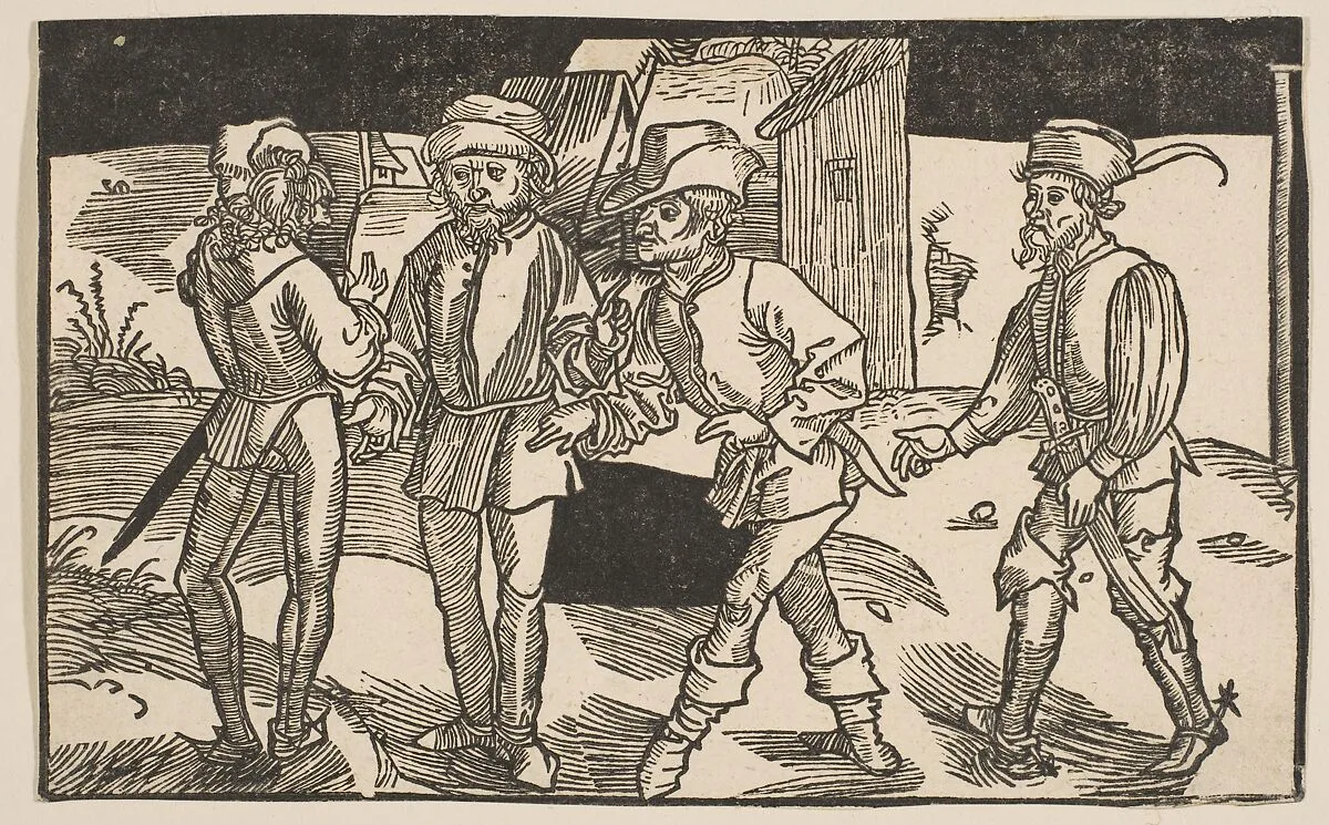 Heauton Timouroumenos, from The Comedies of Terence, 19th century reprint — Albrecht Dürer