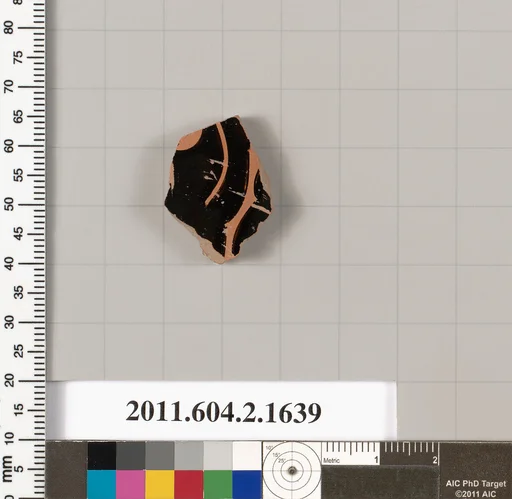 Terracotta fragment of a skyphos (deep drinking cup)
