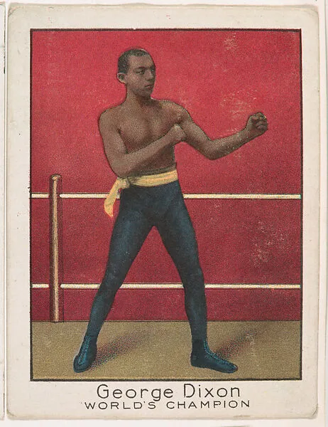 George Dixon, from the Champion Athlete and Prize Fighter series (T220), issued by Mecca and Tolstoi Cigarettes — Mecca Cigarettes|Tolstoi Cigarettes