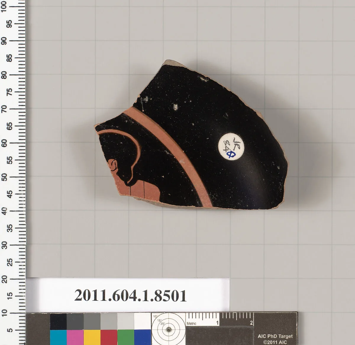 Terracotta fragment of a stemless kylix (drinking cup) — Unknown