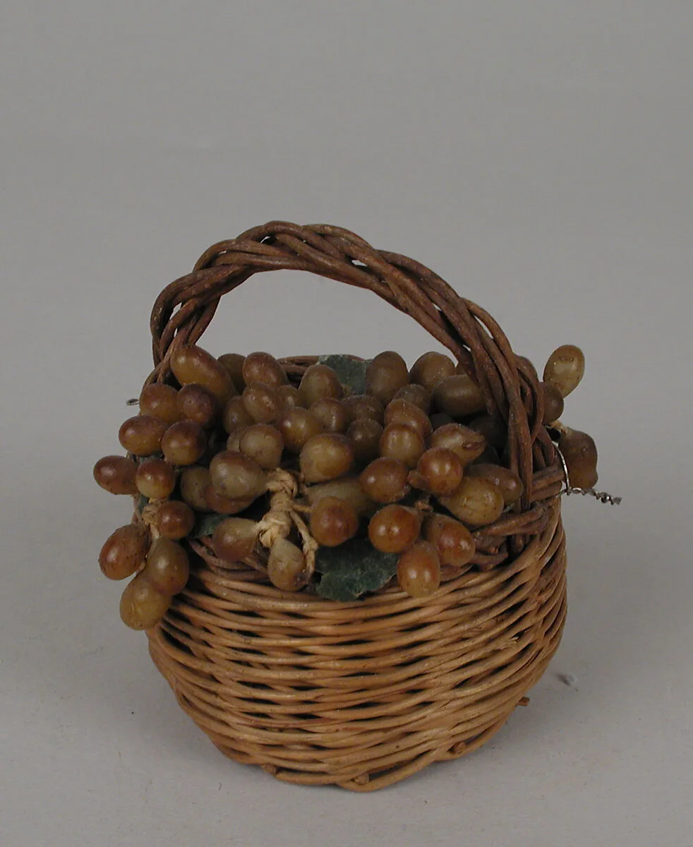 Basket of grapes — Unknown