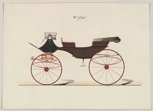 Design for Vis-à-vis, no. 710