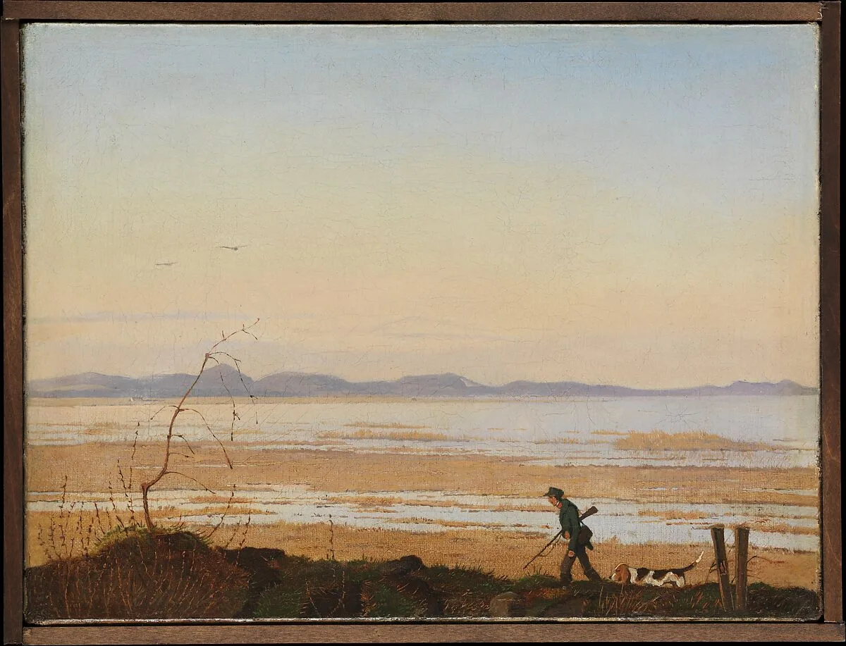 An Evening beside Lake Arresø — Johan Thomas Lundbye