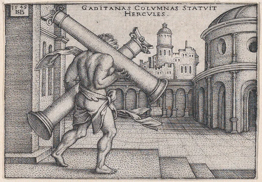 Death of Hercules from The Labors of Hercules (copy) — Sebald Beham