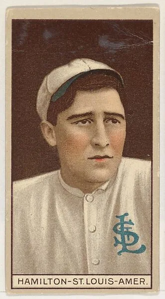 Earl Hamilton, St. Louis, American League, from the Brown Background series (T207) for the American Tobacco Company — American Tobacco Company