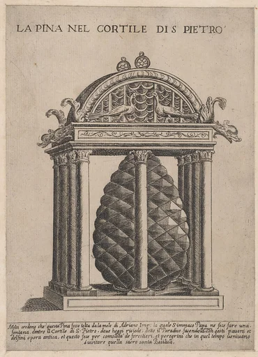 Speculum Romanae Magnificentiae: The Pineapple in the Courtyard of S. Pietro