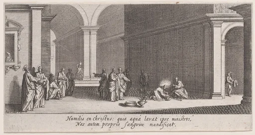 Le Lavement des Pieds (The Washing of the Feet), from "La Grande Passion" (The Large Passion)
