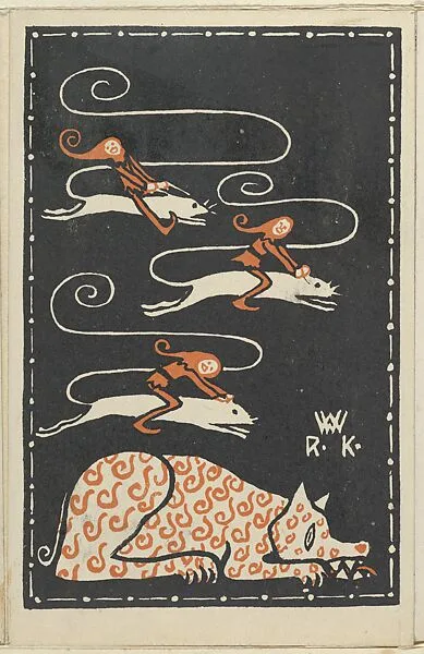 Humorous Subject — Rudolf Kalvach|Wiener Werkstätte