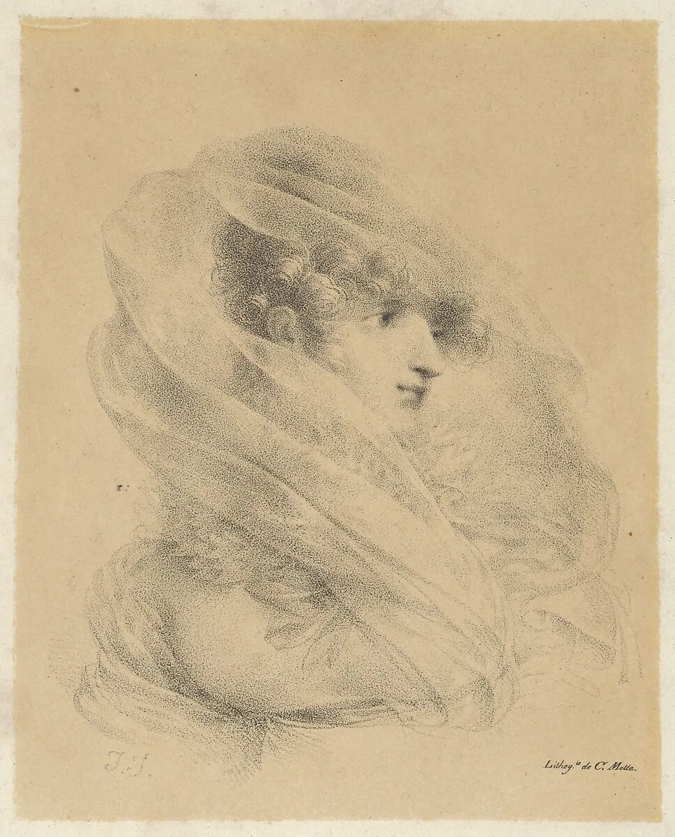 Portrait of Mademoiselle Ledieu — Jean-Baptiste Isabey
