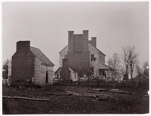 Lewis House. Battlefield of Bull Run