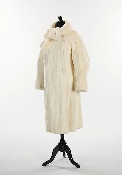 Evening coat — Revillon Frères