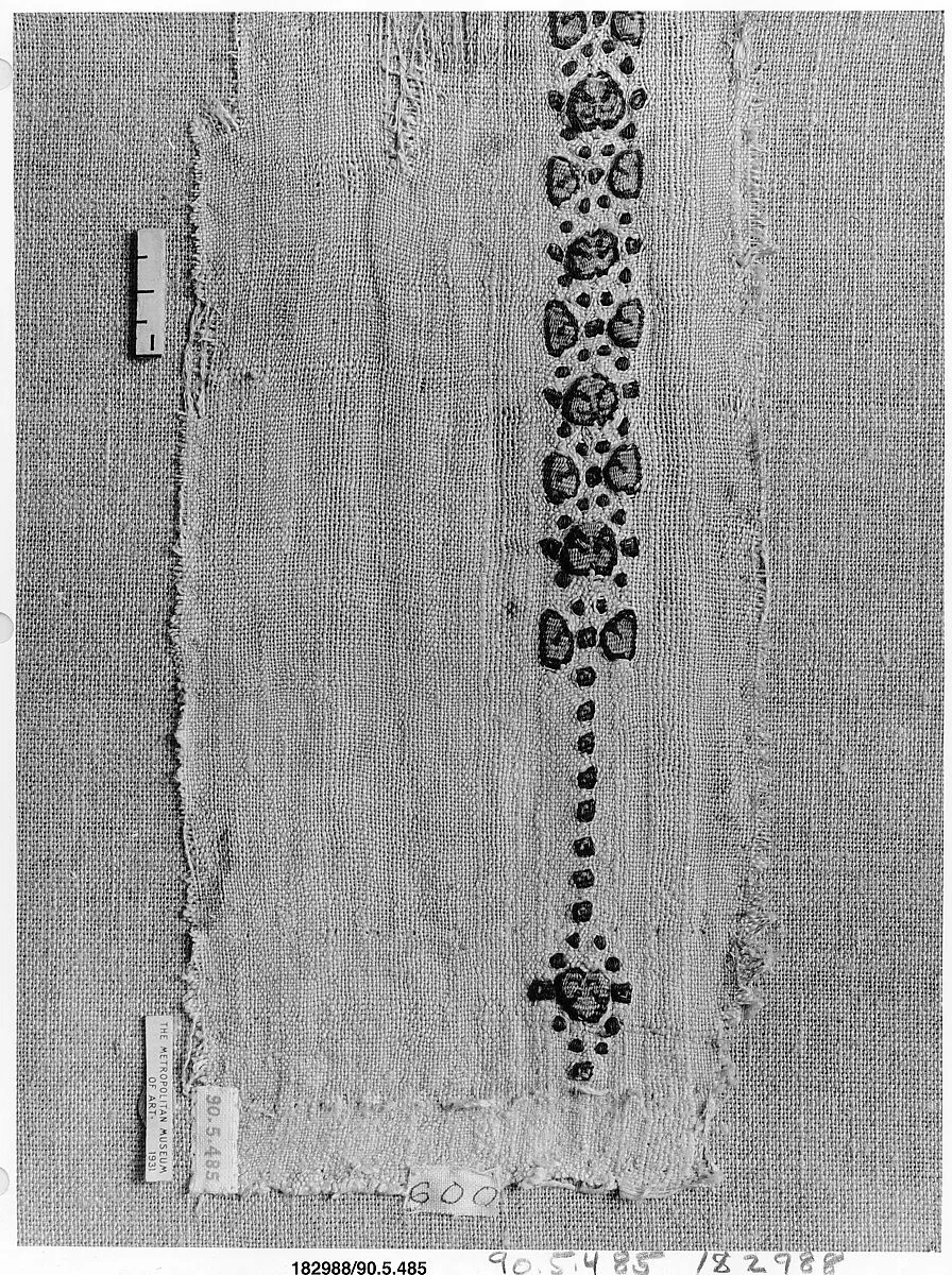 Textile Fragment — Unknown