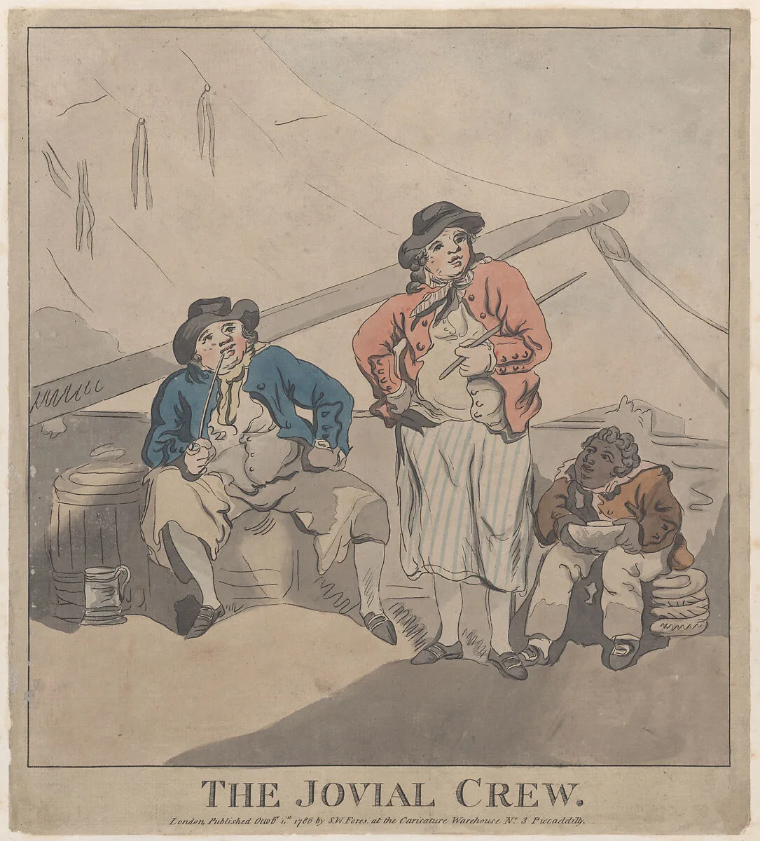The Jovial Crew — S. W. Fores|Thomas Rowlandson