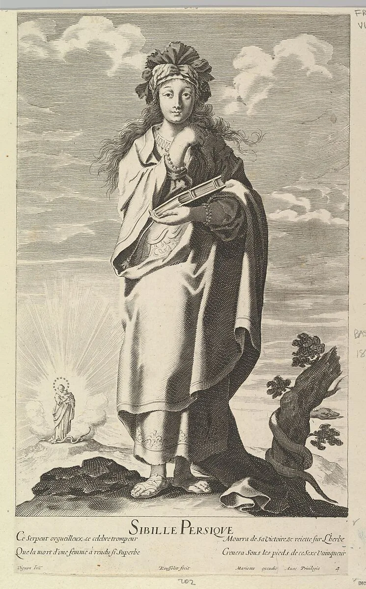Sibylle Persique — Abraham Bosse|Pierre Mariette|Gilles Rousselet|Claude Vignon