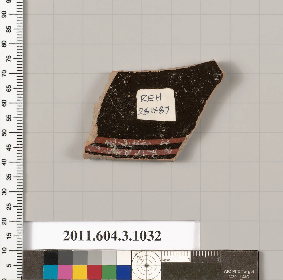 Terracotta fragment of a plate? — Unknown
