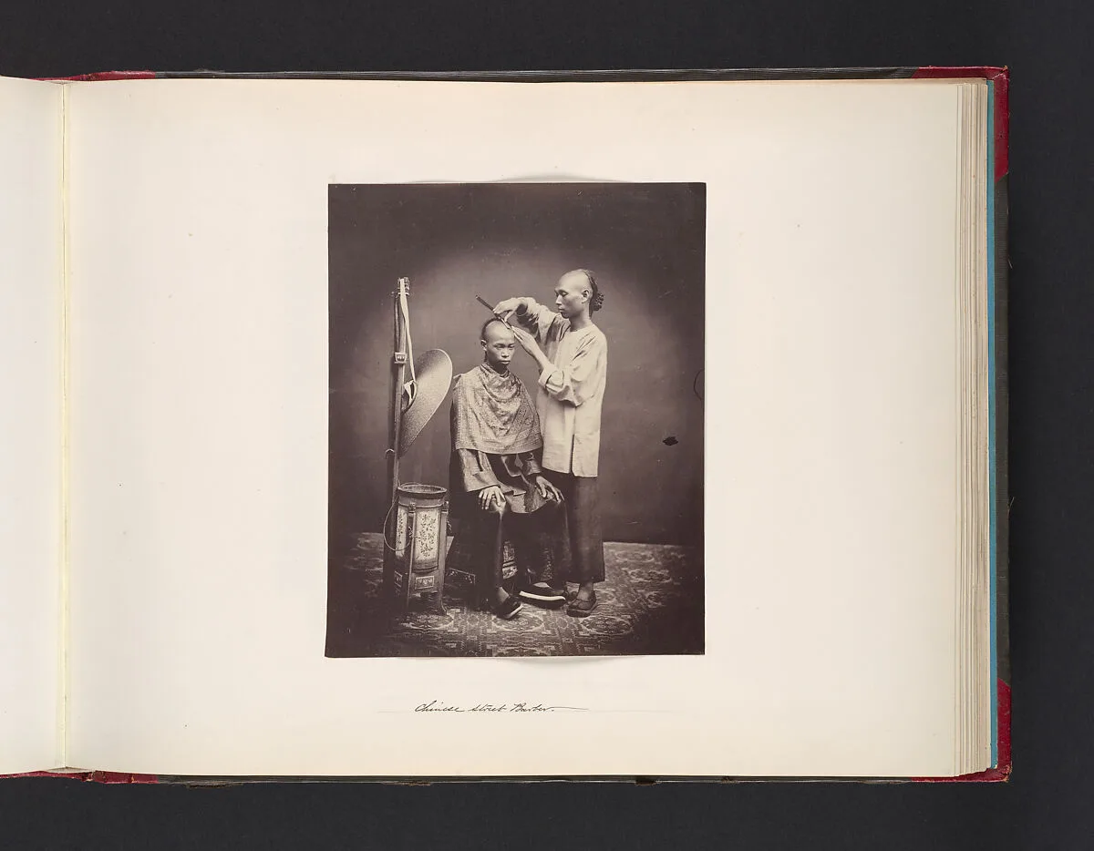 Chinese Street Barber — John Thomson