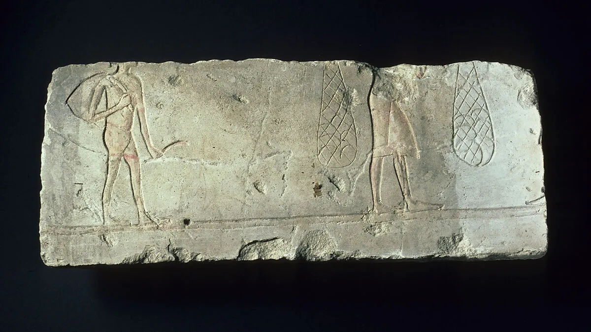 Relief with two laborers — Unknown