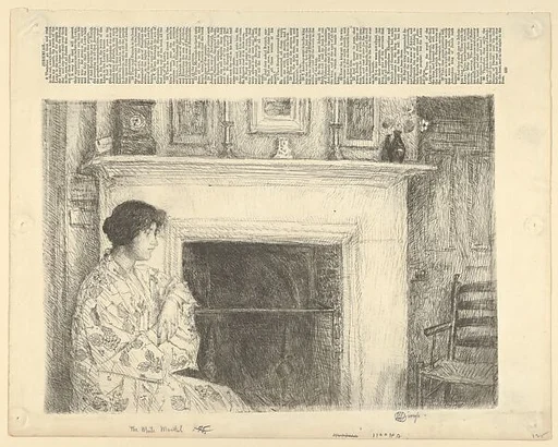 The White Mantel (Holley House, Cos Cob)