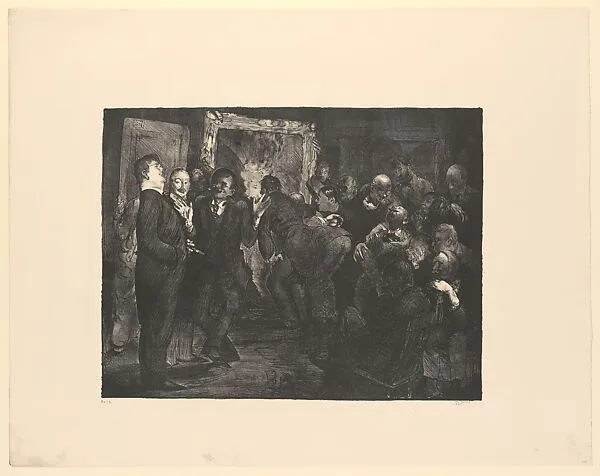 Artists Judging Works of Art — George Bellows|George Bellows