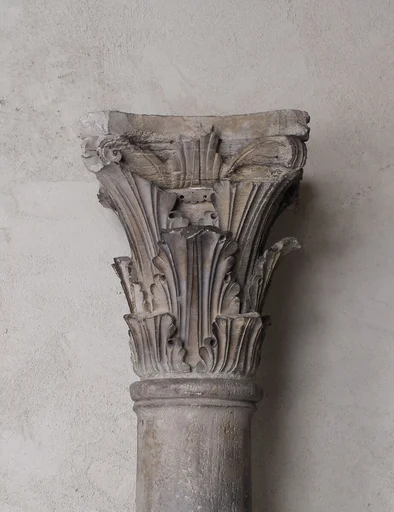 Capital (from ensemble of Capital, Shaft, and Base)