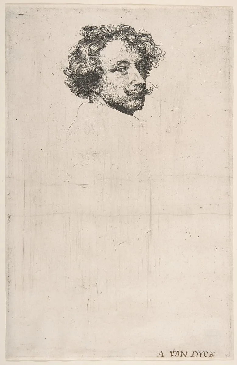 Self-Portrait, from "The Iconography" — Anthony van Dyck|Anthony van Dyck