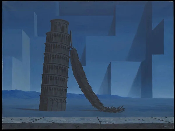 Night in Pisa (La nuit de Pise) — René Magritte