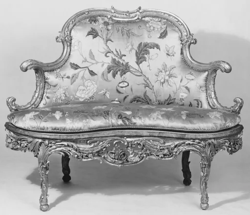 Upholstery panels for a settee