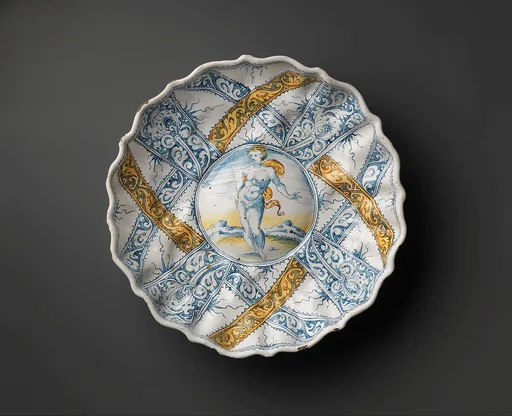 Bowl in "Faenza white" maiolica