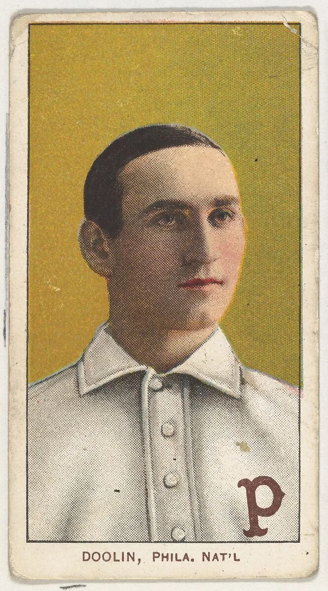 Doolin, Philadelphia, National League, from the White Border series (T206) for the American Tobacco Company — American Tobacco Company