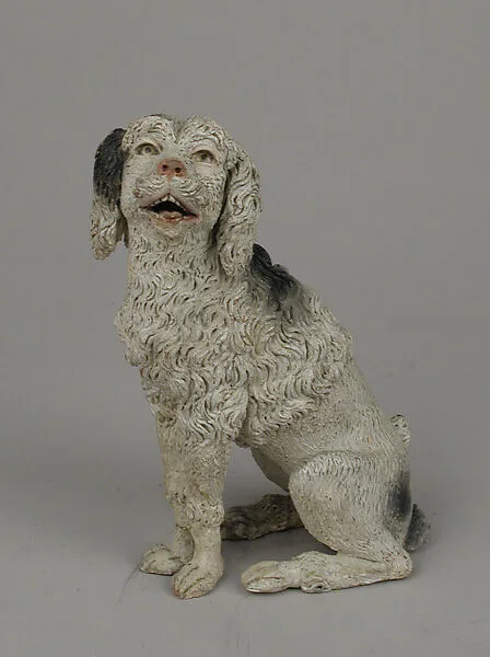 Seated poodle — Unknown