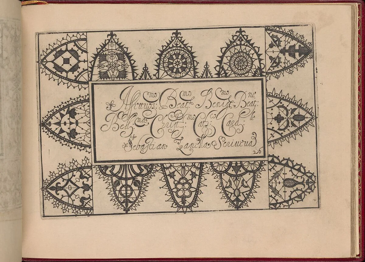 Ghirlanda: Di sei vaghi fiori scielti da piu famosi Giardini d'Italia, page 34 (recto) — Pietro Paulo Tozzi|Libraria del Giesu