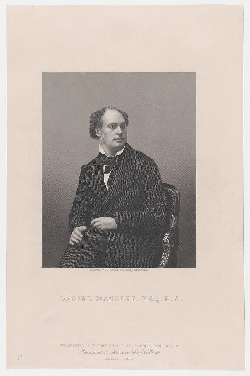 Daniel Maclise, Esq., R.A., from "Illustrated News of the World" — Daniel Maclise|Daniel John Pound|John Jabez Edwin Mayall
