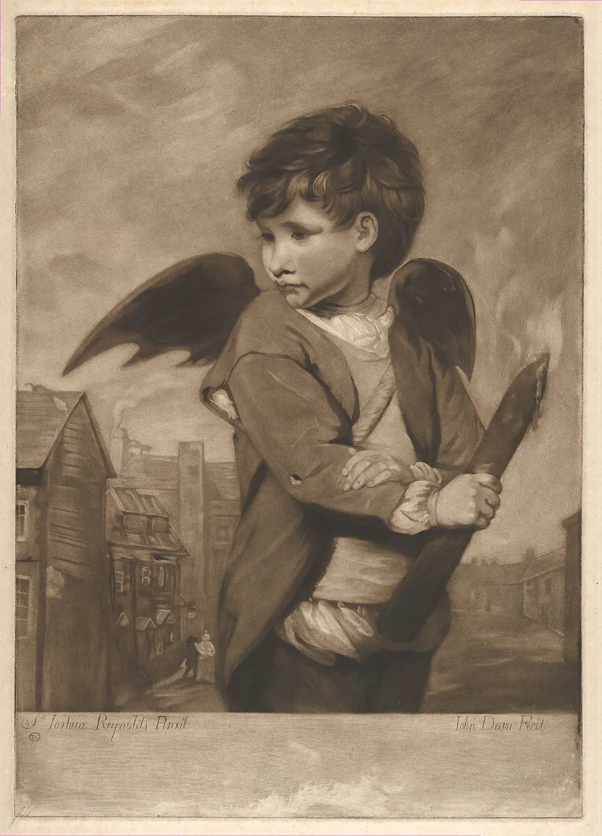 Cupid, in the Character of a Link Boy — Sir Joshua Reynolds|John Dean