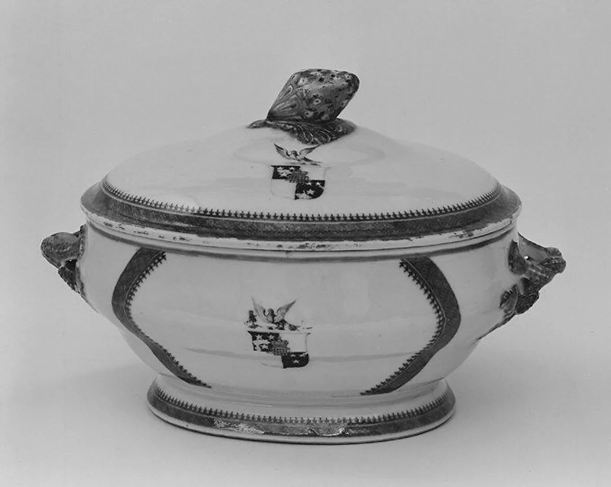 Tureen with cover (part of a service) — Unknown