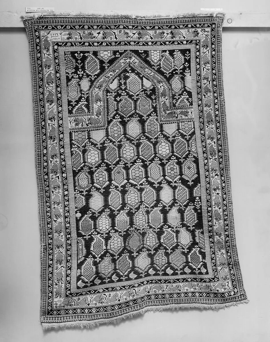 "Marasali" Shirvan Prayer Rug — Unknown