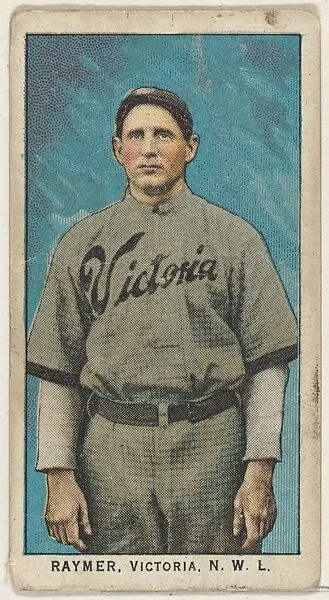 Raymer, Victoria, Northwestern League, from the "Obak Baseball Players" set (T212), issued by the American Tobacco Company to promote Obak Mouthpiece Cigarettes — American Tobacco Company