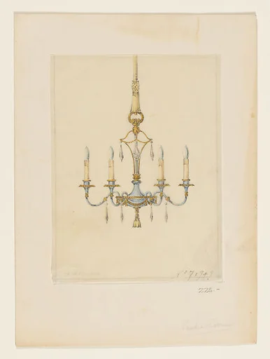 Design for chandelier