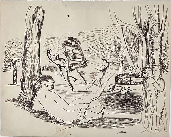 L'Amour lançant ses flèches — Balthus (Balthasar Klossowski)