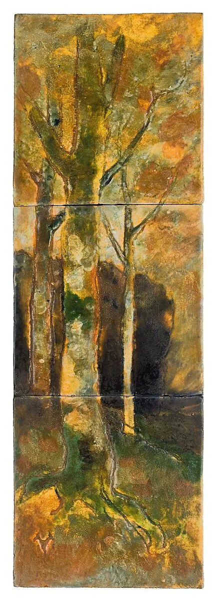 Tile panel — Charles Volkmar