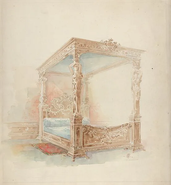 Design for a Canopy Bed — Frank M. Zimmerman