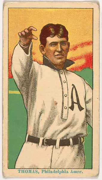 Ira Thomas, Philadelphia, from Coupon Cigarettes Baseball Issue, 1914-1916 — Coupon Cigarettes