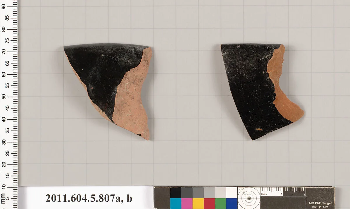 Terracotta rim fragments of kylikes (drinking cups) — Unknown