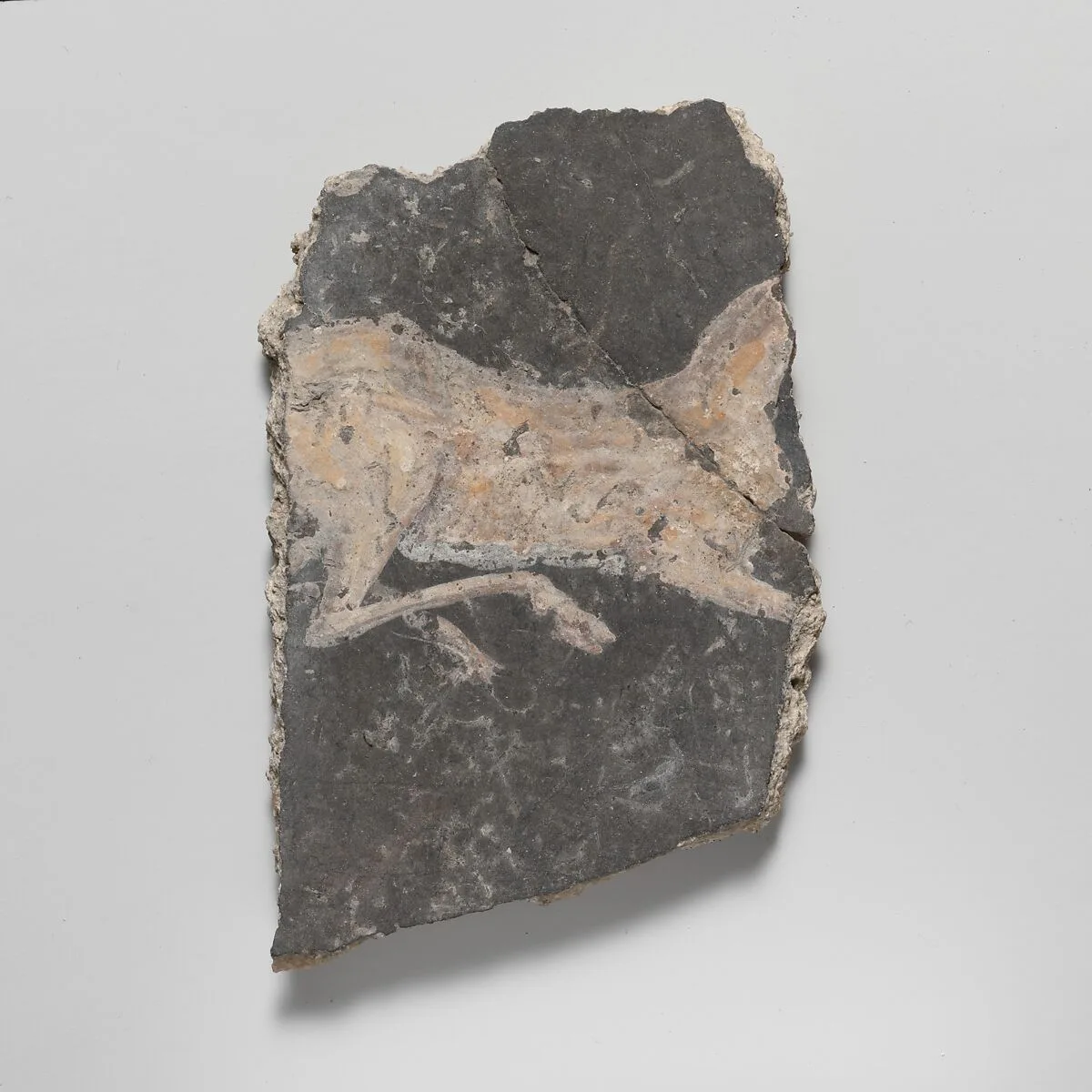 Wall painting fragment — Unknown